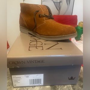 Man  made sole . Size M . Color Tabacco 10M/43